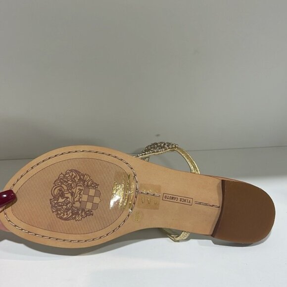 Vince Camuto Women's Mombo Embellished Thong Sandal - Picture 4 of 4